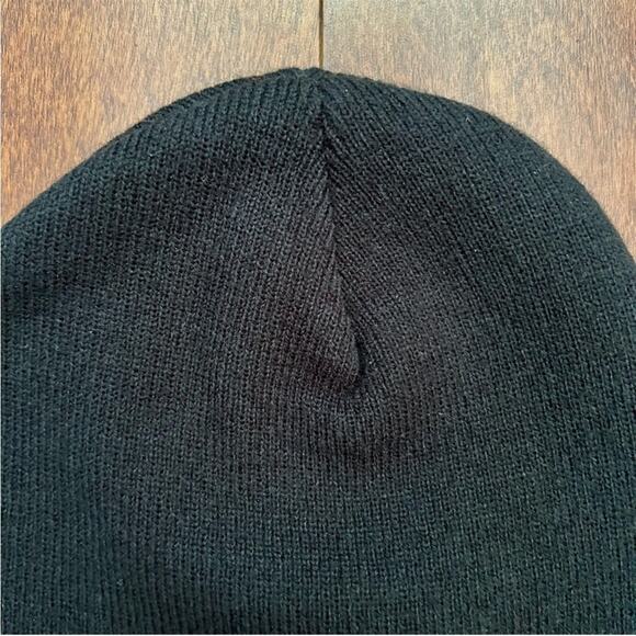 Jeffree Star Kawaii Black Knit Beanie with Pink Embroidery, NWOT - Picture 5 of 8